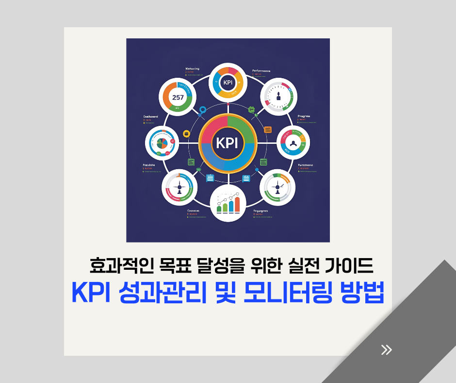 KPI 성과관리 및 모니터링 방법